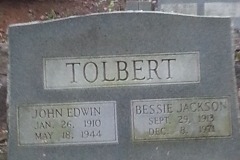 Bessie Jackson and John Edwin Tolbert